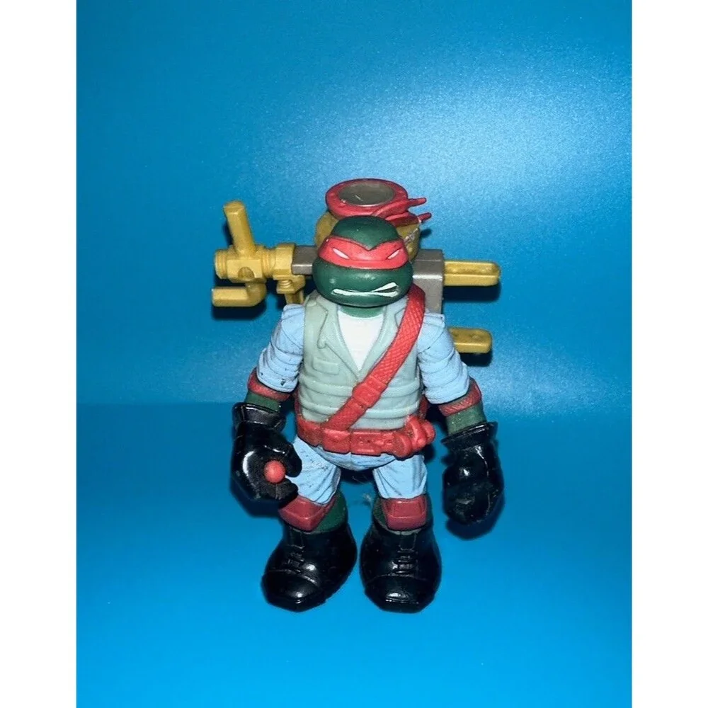 2012 TMNT Teenage Mutant Ninja Turtles Ooze Tossin Raph Raphael Action Figure